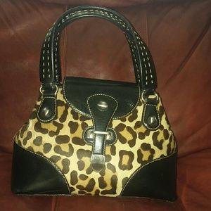 Maxx New York  Leopard Satchel